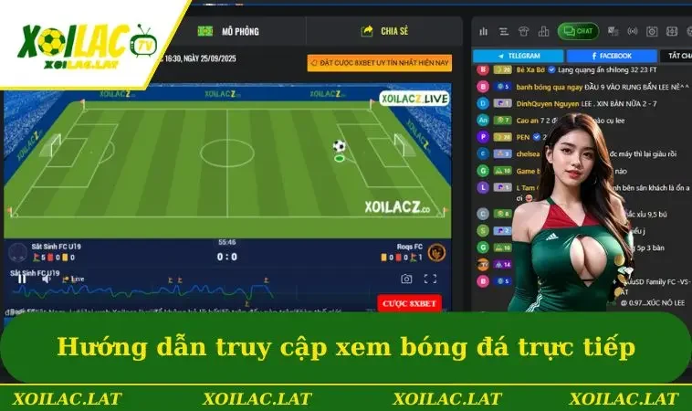 XOILAC 16 Hướng dẫn truy cập XOILACTV xem bóng đá trực tiếp