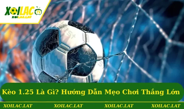 Kèo 1.25 Là Gì? Hướng Dẫn Mẹo Chơi Thắng Lớn & Đậm