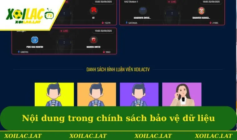 Chính Sách Bảo Mật 2 Nội dung về các điều khoản trong chính sách bảo vệ dữ liệu